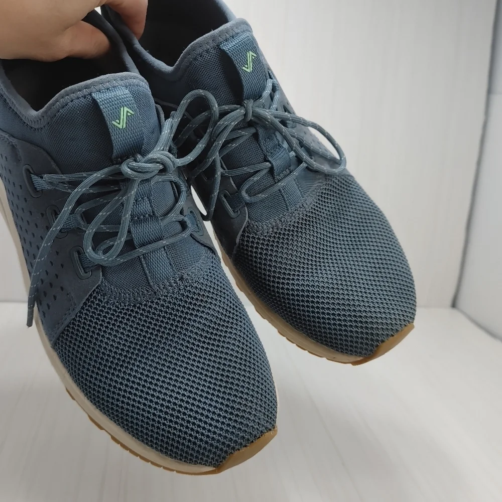 Forsake Meridian‎ Hiking Shoes Sneakers Azure Blue Lace Up Low Top US 9.5